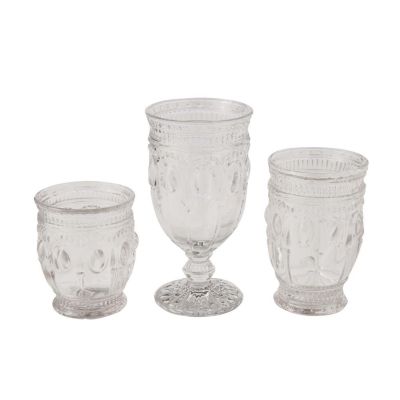 Image of Bohemian Clear Glassware